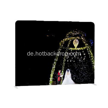 Hochzeit Aluminiumrohr Custom Pillow Case Hintergrund